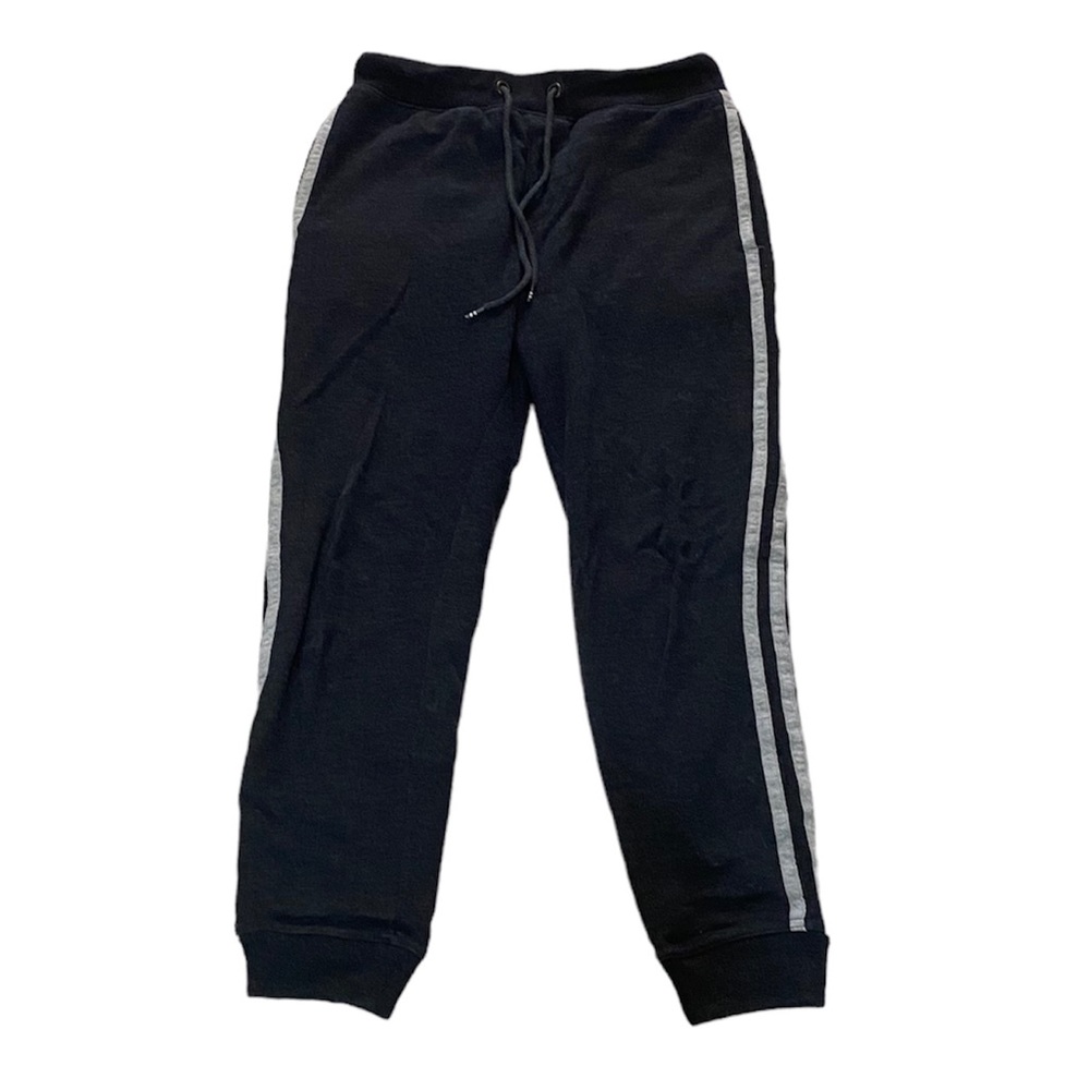 Aerie Women’s Joggers Sweatpants Double Strip Gray Size Small